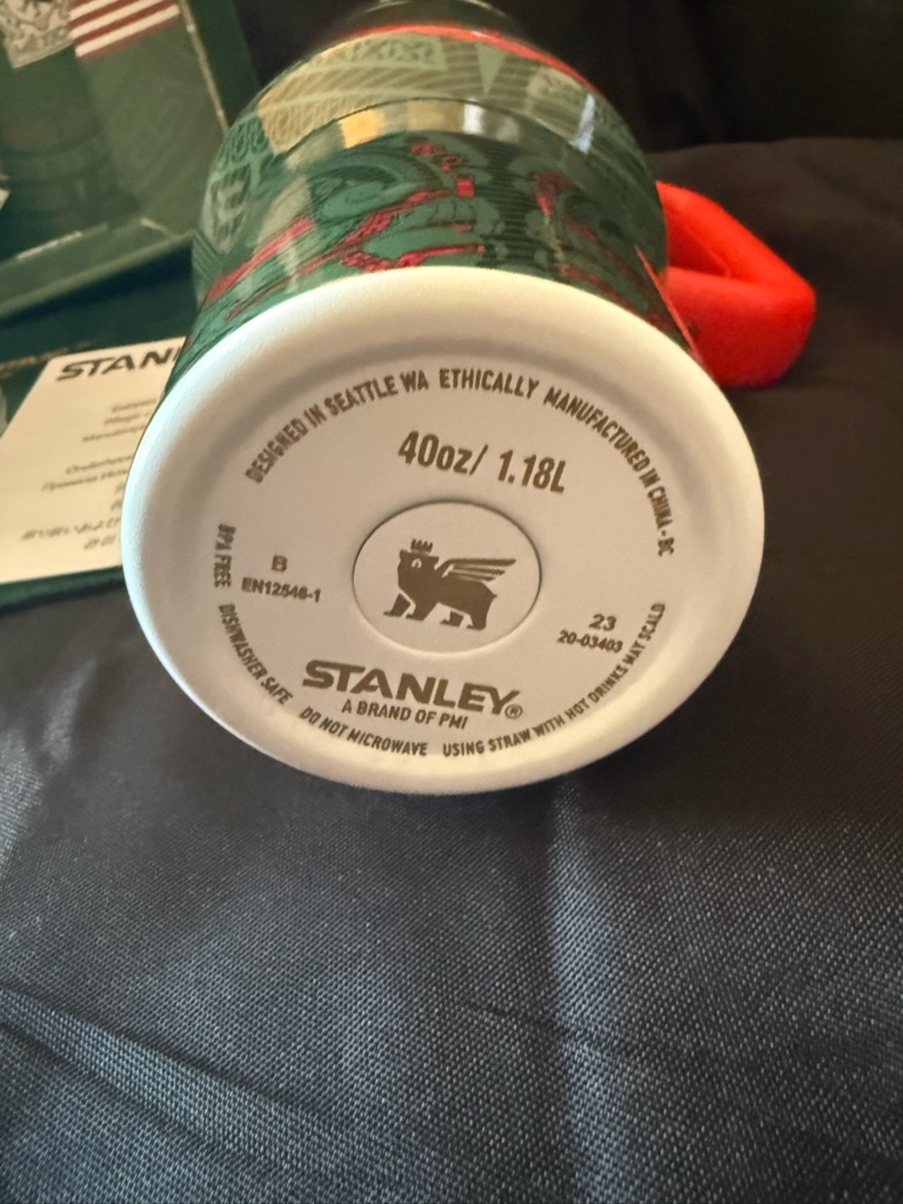New Stanley 40oz Special World Cup 2026 Box Bag Straw Topper Straw Tumbler Set - Picture 7 of 16